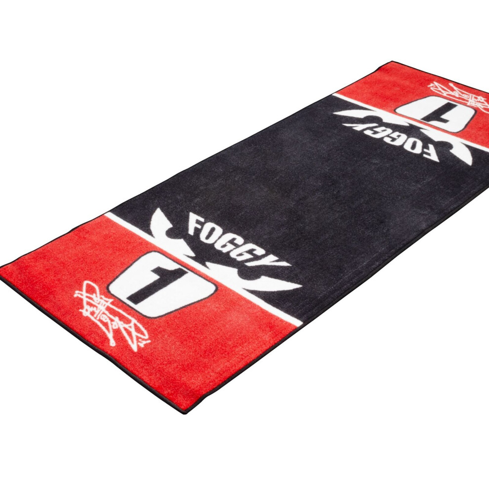 Official Carl 'Foggy' Fogarty Garage Mat Featuring The 'Foggy Eyes' 5034862421562