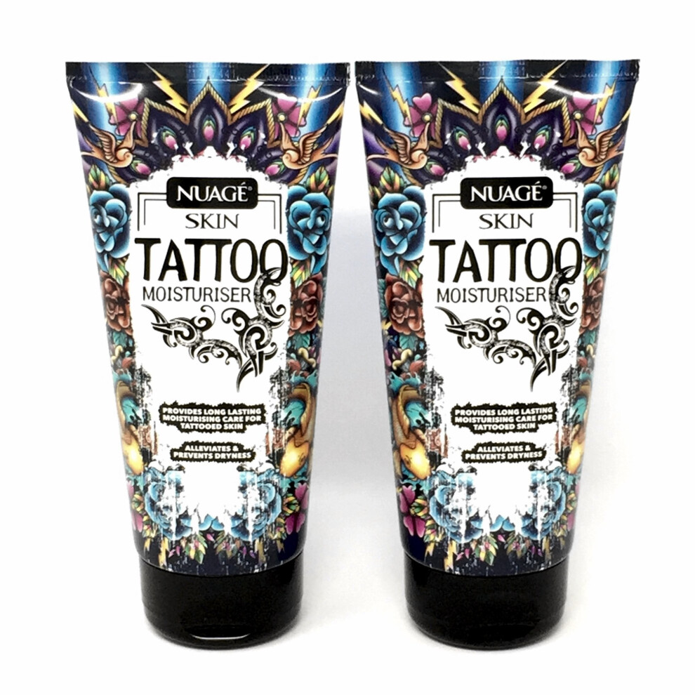 Nuage Skin Tattoo (2 Pack) Tattoo Moisturiser and Aftercare Lotion