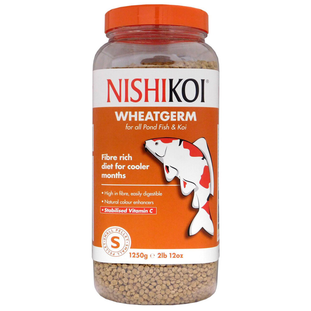 Nishikoi Pond Wheatgerm Small Pellet 1250g