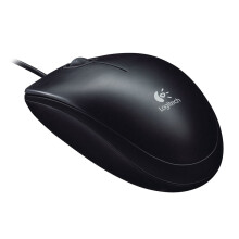 Logitech B100 Optical USB Mouse – Black | Ambidextrous Mouse