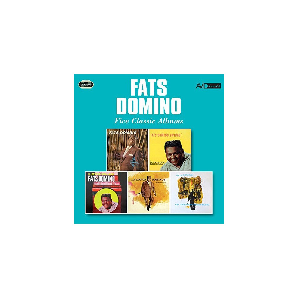 Fats Domino - Five Classic Albums (The Fabulous Mr. D / Swings / Lets Play Fats Domino / A Lot Of Dominos / Let The Four Winds Blow) [CD]