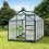Outsunny Outsunny Polycarbonate Clear Walk-In Garden Greenhouse 2