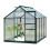 Outsunny Outsunny Polycarbonate Clear Walk-In Garden Greenhouse 5
