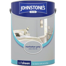 (Manhattan Grey, 5l) Johnstone's Soft Sheen Emulsion Paint
