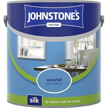 (Waterfall, 2.5l) Johnstones Silk Emulsion Paint