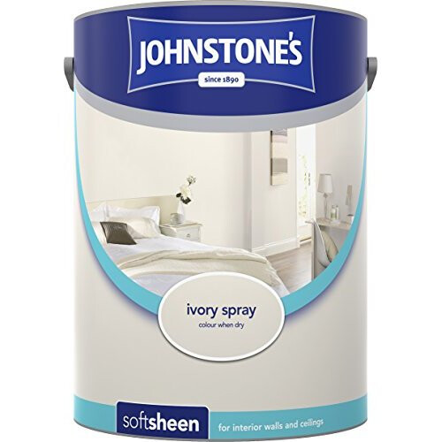 Johnstone's (Ivory Spray, 5l) Johnstone's Soft Sheen Emulsion Paint