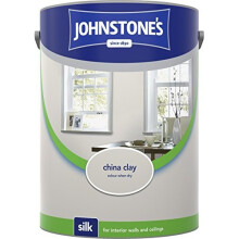 (China Clay, 5l) Johnstones Silk Emulsion Paint
