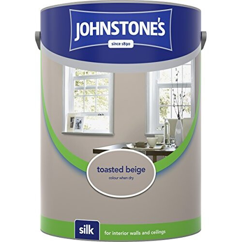 Johnstone's (Toasted Beige, 5l) Johnstones Silk Emulsion Paint