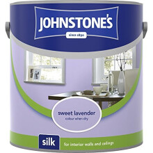 (Sweet Lavender, 2.5l) Johnstones Silk Emulsion Paint