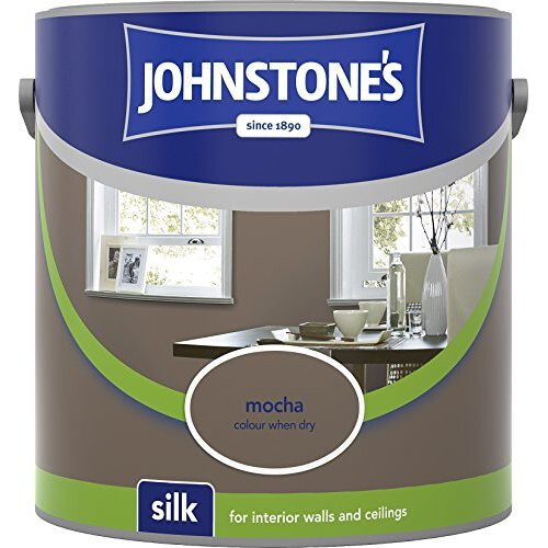 Johnstone's (Mocha, 2.5l) Johnstones Silk Emulsion Paint