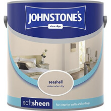 (Seashell, 2.5l) Johnstone's Soft Sheen Emulsion Paint