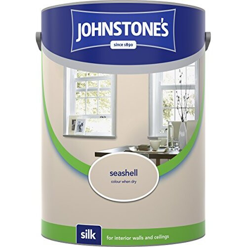 Johnstone's (Seashell, 5l) Johnstones Silk Emulsion Paint