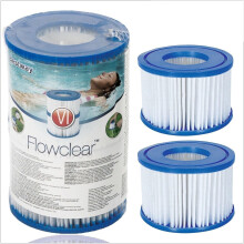 (2 Filters) Bestway Lay Z Spa Filter. Type VI. Genuine Filters