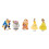 BULLYLAND - A bela e a fera - Figurinha Madame Pottine 2