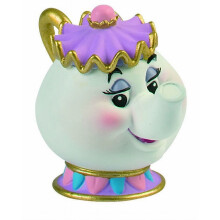 BULLYLAND - A bela e a fera - Figurinha Madame Pottine