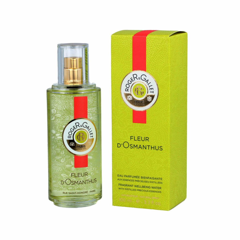Roger-&-Gallet Light/Orange Roger & Gallet Fleur D'osmanthus Fresh Fragrant Water For Women/Men, 100 Ml