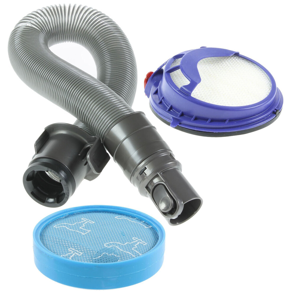 Spares2go Hose Filter Kit For Dyson Dc25 Dc25i + Pre & Post Motor Hepa Vacuum