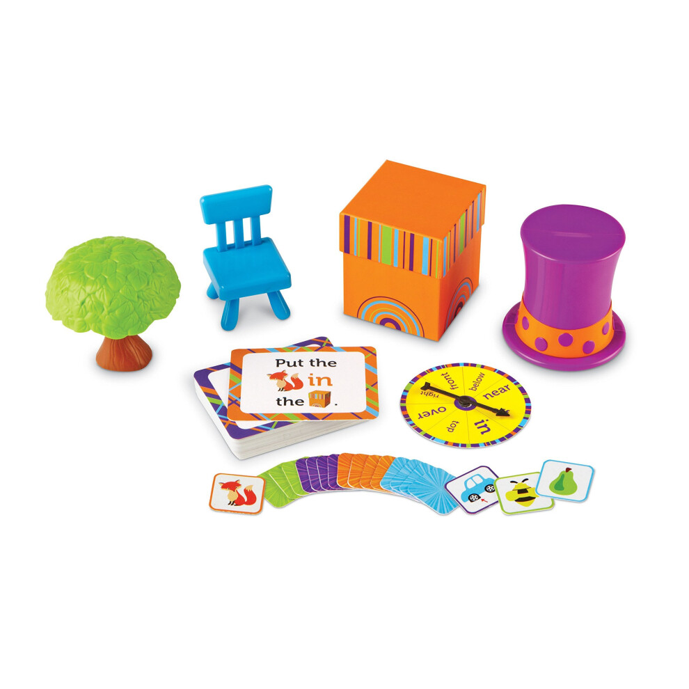 Learning Resources Fox In The Box Positional Words Activity Set