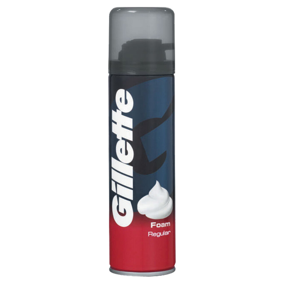 Gillette Classic Regular Men's Shaving Foam, 200 ml