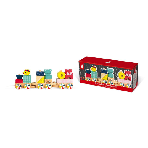 Janod Janod J08022 Baby Forest Train Game 1