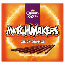 Nestlé Quality Street Zingy Orange Matchmakers Chocolates, 120g