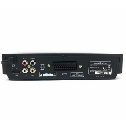 Grouptronics Grouptronics GTDVD-181 Compact Multi Region DVD Player & Karaoke 1