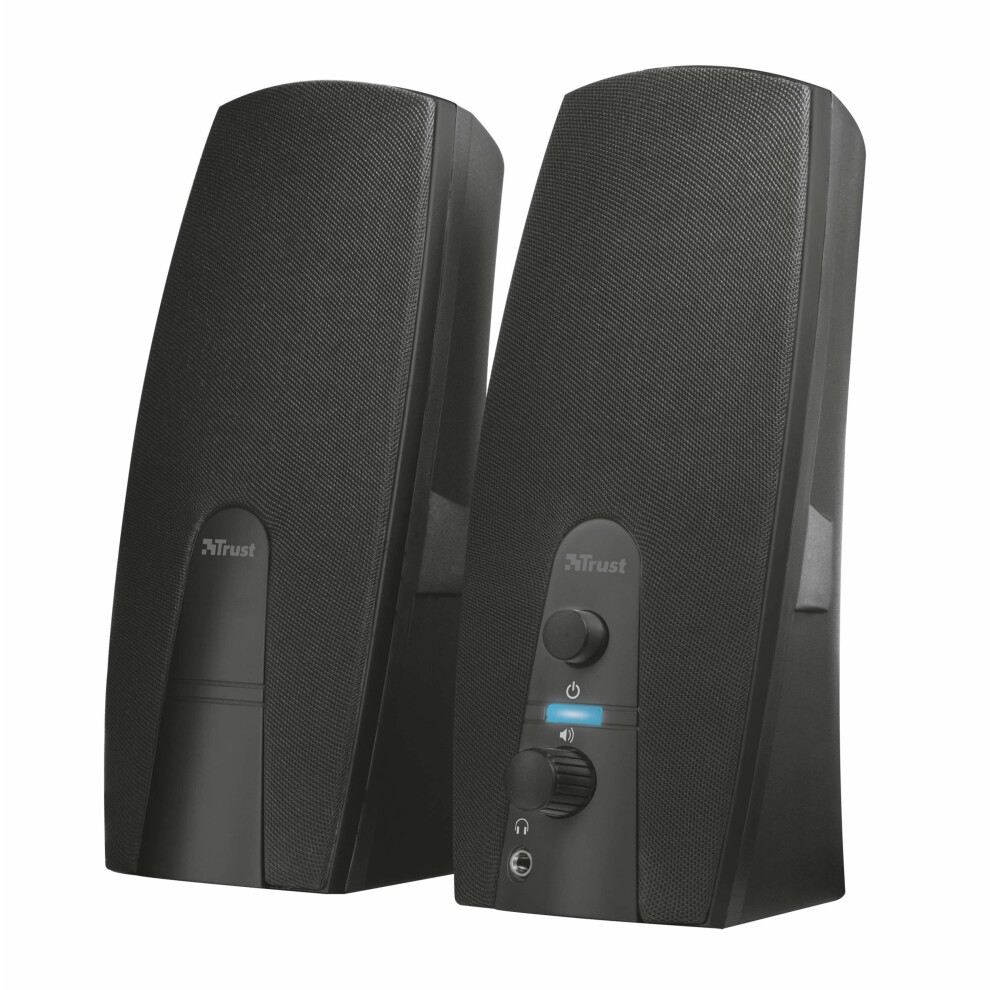 Trust Almo 2.0 PC Speakers for Computer and Laptop, 10 W, USB Powered, Black-image-OPC-PPQJVW-NEW