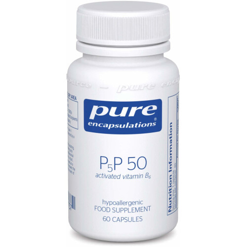 Pure Pure Encapsulations - P5P 50 - Activated Vitamin B6-60 Capsules