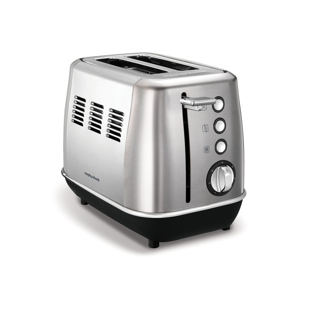 Morphy Richards Evoke 2 Slice Toaster 224406 Two Slice Toaster Stainless Steel Toaster