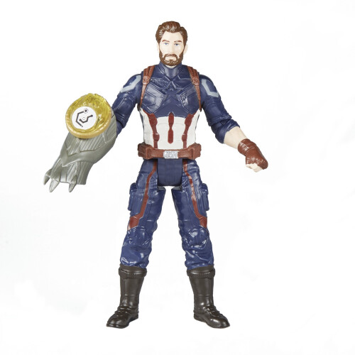 Avengers AVENGERS E1407EL2 War Captain America Figure with Infinity Stone 1
