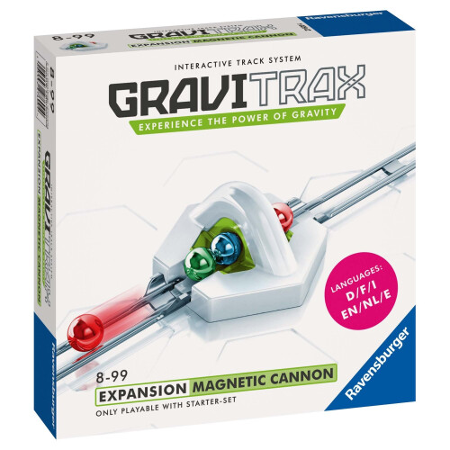 Ravensburger Bloque de acción de cañón magnético GraviTrax - Ravensburger - Creative STEM Marble Run 1