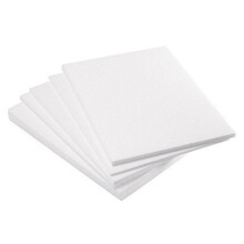 Safe Print Lino Block Printing Tiles - Polystyrene Sheets for Printing - A4 Size Pack of 25 with Hints & Tips Guide