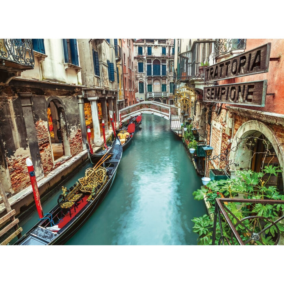 New Clementoni Puzzle 1000 Collection Venice Canal C-39458