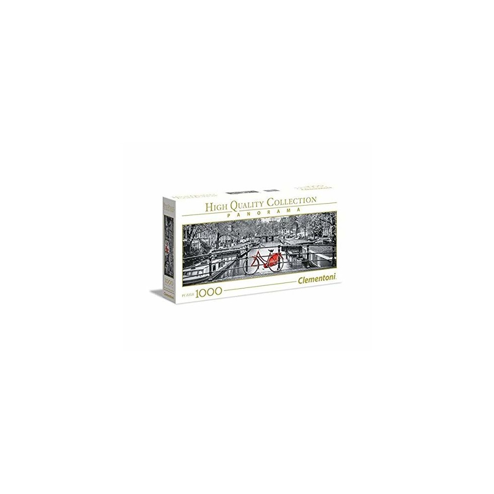 Clementoni Amsterdam Bicycle Panorama High Quality Jigsaw Puzzle 1000 Pieces New - Image 3