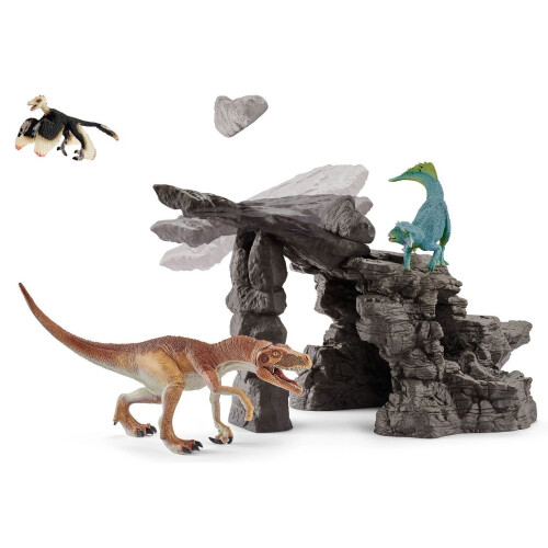 Schleich Schleich Dinosaurs 41461 Dino set with cave 1