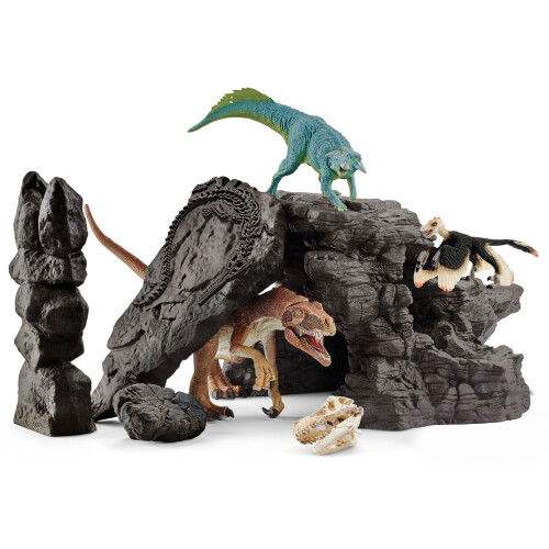 Schleich Schleich Dinosaurs 41461 Dino set with cave 2