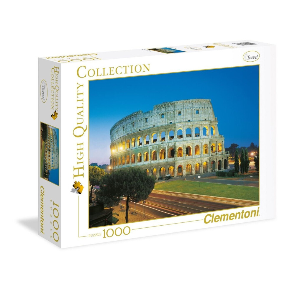 New Clementoni Puzzle 1000 High Quality Collection Roma Colosseo C-39457