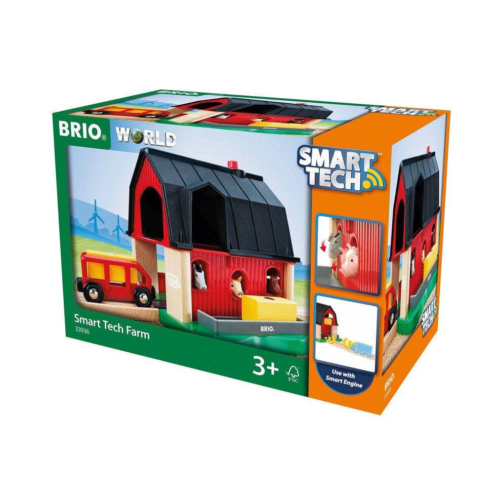 New Brio World - Smart Tech Railway - Farm Barn C-33936