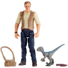 JURASSIC WORLD BASIC FIGUR Figur Owen & Baby "Blue"