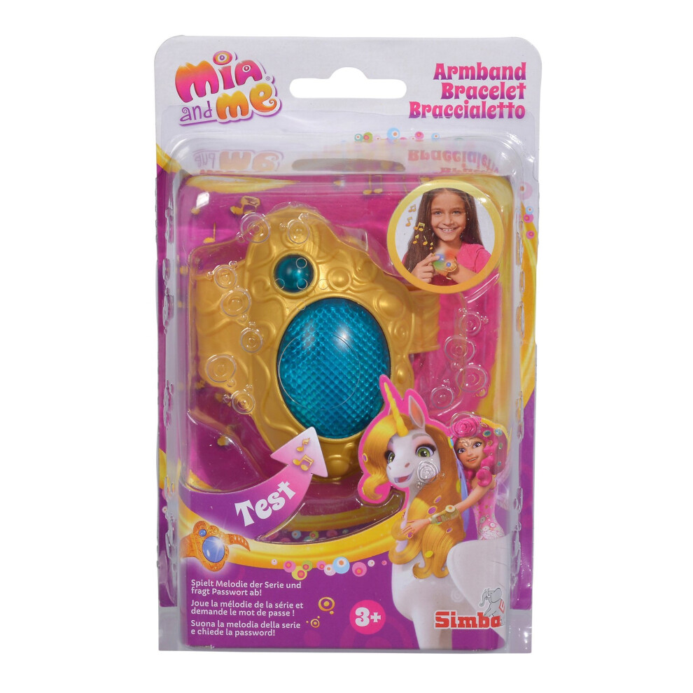 Simba 109480101 Mia and Me Bracelet With Light & Sound