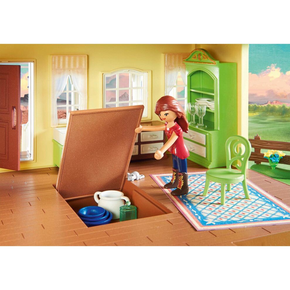 Playmobil DreamWorks Spirit 9475 Lucky s Happy Home Multi Colour on OnBuy