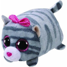 Ty Plush CASSIE Cat, Grey (United Labels Iberian 42312ty)