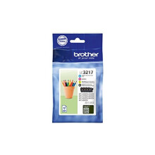 Brother LC3217 Waardenpakket 4 zwart, geel, cyaan, magenta originele inktcartridges voor Brother MFC-J5330, MFC-J5335,…
