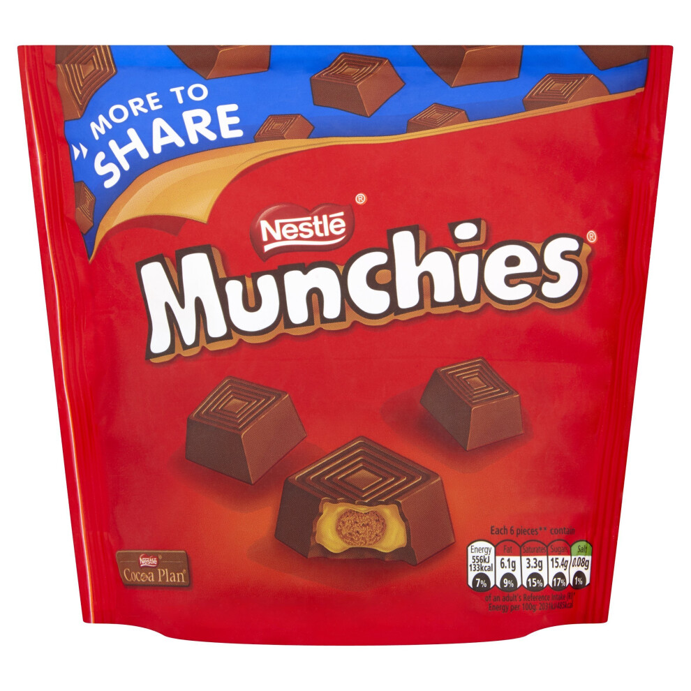 Nestle Munchies Big Chocolate Share Bag, 229 g