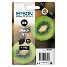 Cartucho de tinta EPSON 202 - 4.1 ml - foto Negro - Expression Premium XP-6000, XP-6005, XP-6100, XP-6105