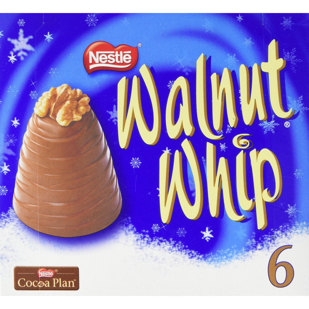 Nestle Nestlé Walnut Whip 6 Pack 180G