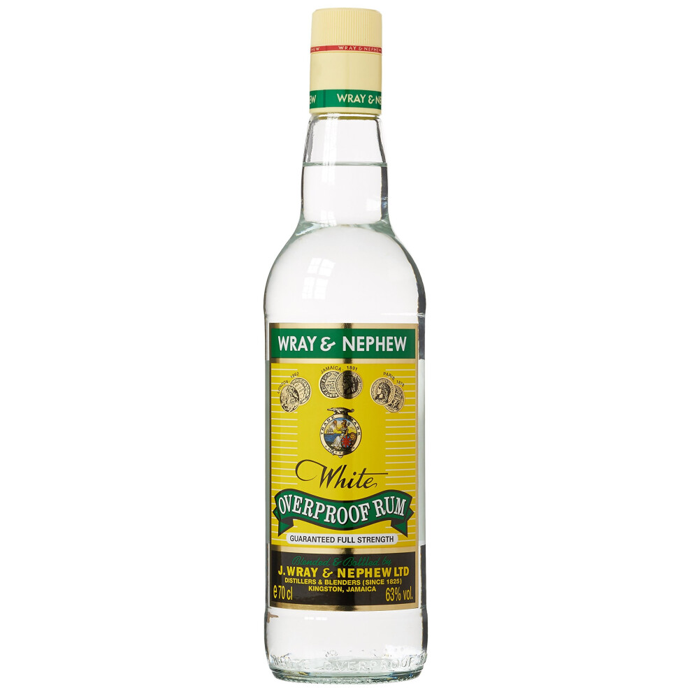 Wray and Nephew White Overproof Rum, 70 cl