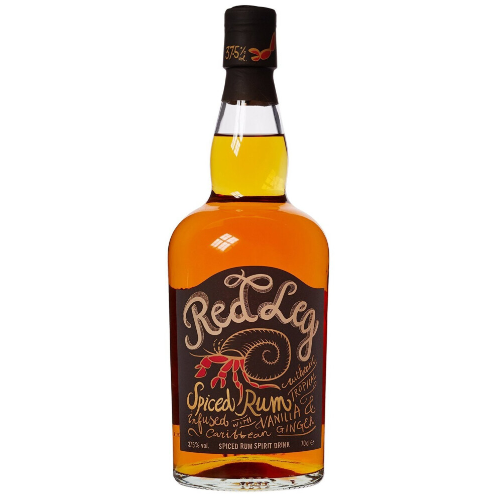 Red Leg Spiced Rum, 70 cl