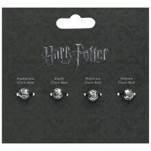 HARRY POTTER Versilberte Zauberperlen - Pk 4