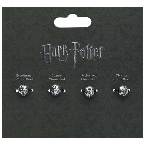 Harry Potter HARRY POTTER Versilberte Zauberperlen - Pk 4 1